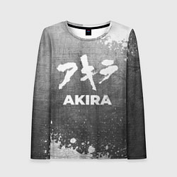 Женский лонгслив Akira - grey gradient