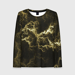 Лонгслив женский Lightning yellow, цвет: 3D-принт