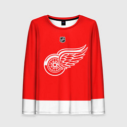 Женский лонгслив Detroit Red Wings red