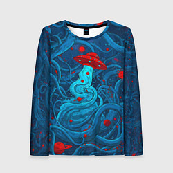 Женский лонгслив Контакт с хаосом