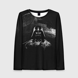 Лонгслив женский Звёздные войны звезда смерти вейдера, цвет: 3D-принт