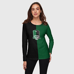 Лонгслив женский Сперцян - ФК Краснодар, цвет: 3D-принт — фото 2