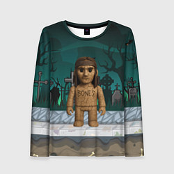 Женский лонгслив Bones в стиле куклы Вуды