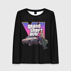 Женский лонгслив GTA VI