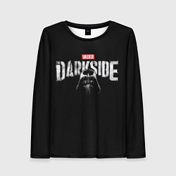 Лонгслив женский Дарт Вейдер - the darkside, цвет: 3D-принт