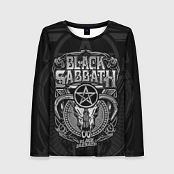 Женский лонгслив Black Sabbath - goat skull