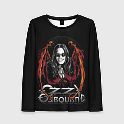 Женский лонгслив Ozzy Osbourne with wings