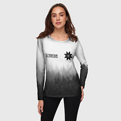 Лонгслив женский Лес - это мой храм, цвет: 3D-принт — фото 2