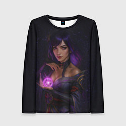 Лонгслив женский Райдэн Эи реализм, цвет: 3D-принт