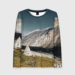 Лонгслив женский Фардык-Кешене, цвет: 3D-принт