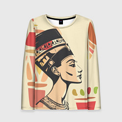 Женский лонгслив Нефертити