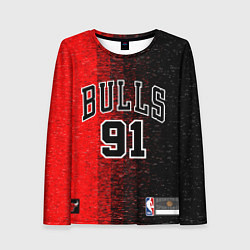 Женский лонгслив NBA Bulls 91 Rodman