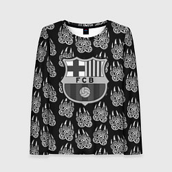 Лонгслив женский Barcelona лапы лес, цвет: 3D-принт