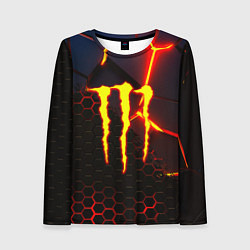 Женский лонгслив Monster energy броня краски