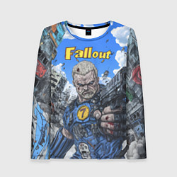 Женский лонгслив Fallout брутальный седьмой