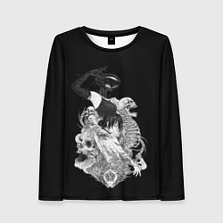 Лонгслив женский Резе демон бомба Человек бензопила, цвет: 3D-принт