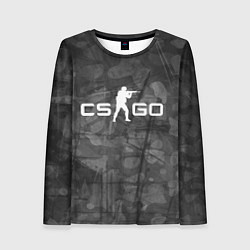 Женский лонгслив Эмблема CS GO