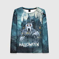 Лонгслив женский Дух у замка, цвет: 3D-принт