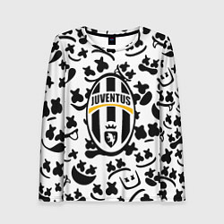 Лонгслив женский Маршмеллоу x Ювентус, цвет: 3D-принт