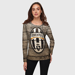 Лонгслив женский Juventus, цвет: 3D-принт — фото 2