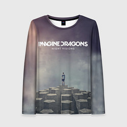 Лонгслив женский Imagine Dragons: Night Visions, цвет: 3D-принт