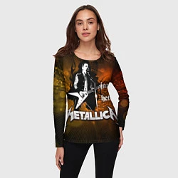 Лонгслив женский Metallica: James Hetfield, цвет: 3D-принт — фото 2