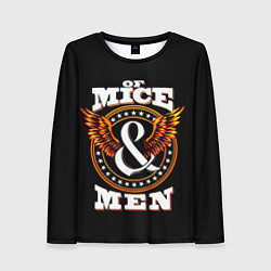 Женский лонгслив Of Mice & Men