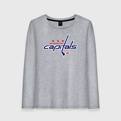 Женский лонгслив Washington Capitals