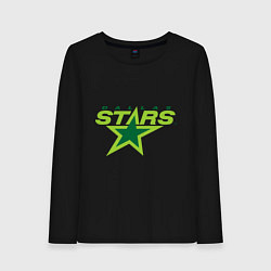 Лонгслив хлопковый женский Dallas Stars, цвет: черный