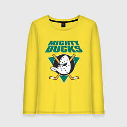 Женский лонгслив Anaheim Mighty Ducks