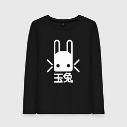 Лонгслив хлопковый женский Destiny Rabbit, цвет: черный