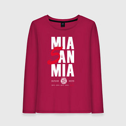 Женский лонгслив Bayern FC: Mia San Mia