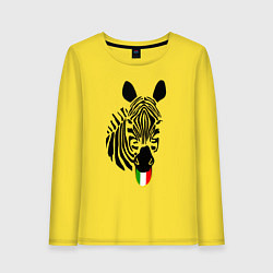 Женский лонгслив Juventus Zebra