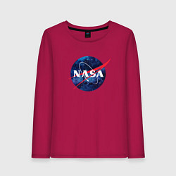 Женский лонгслив NASA: Cosmic Logo