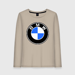 Женский лонгслив Logo BMW