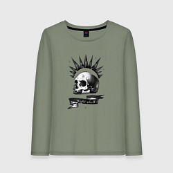 Лонгслив хлопковый женский Life is Strange, цвет: авокадо