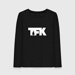Женский лонгслив TFK: White Logo