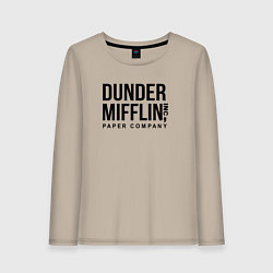 Женский лонгслив Dunder Mifflin