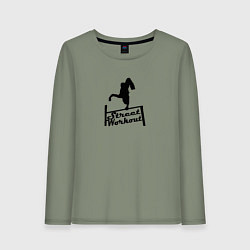 Женский лонгслив Дворовая Гимнастика солнышко