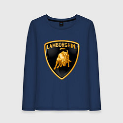 Женский лонгслив Lamborghini logo