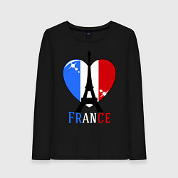 Женский лонгслив France Love