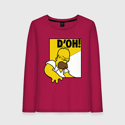 Женский лонгслив Homer D'OH!