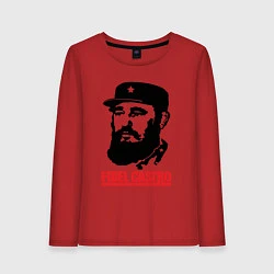 Женский лонгслив Fidel Castro