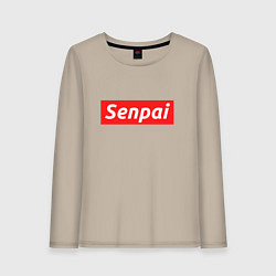 Женский лонгслив Senpai Supreme