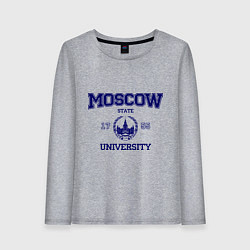 Женский лонгслив MGU Moscow University