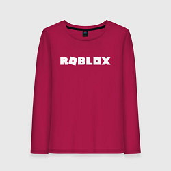 Женский лонгслив Roblox Logo