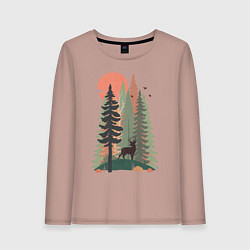 Женский лонгслив Forest Adventure