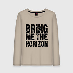 Женский лонгслив Bring me the horizon