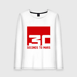 Женский лонгслив 30 seconds to mars
