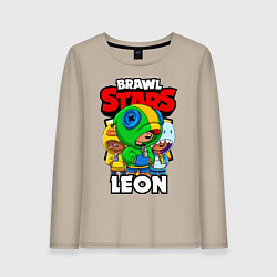 Женский лонгслив BRAWL STARS LEON